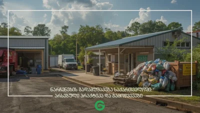 ნარჩენების გადამუშავება საქართველოში: არსებული პრაქტიკა და გამოწვევები