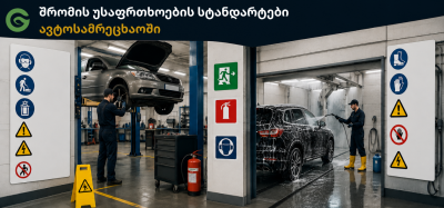 შრომის უსაფრთხოება ავტოსამრეცხაოებში